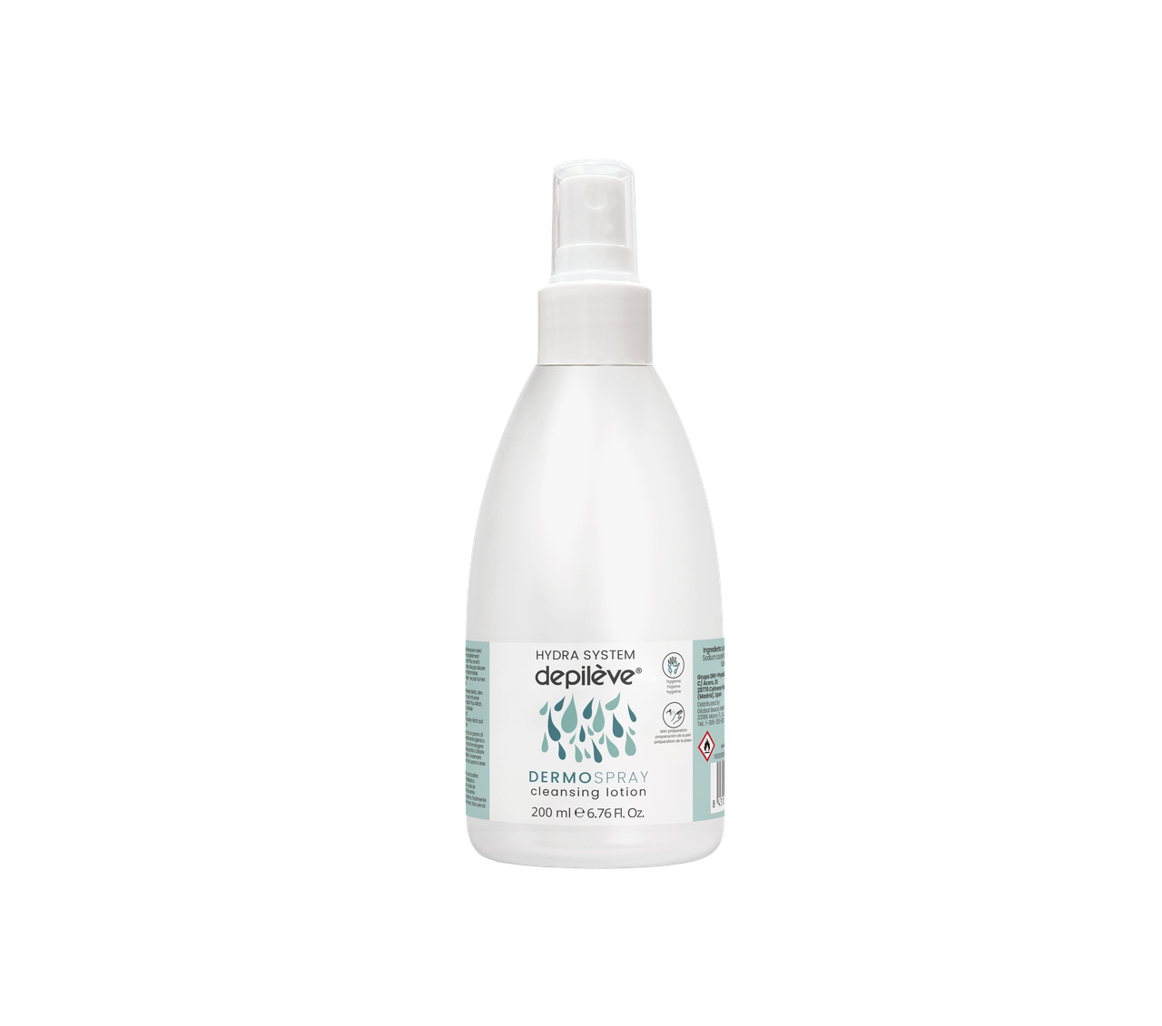 Depileve DERMO SPRAY Antiseptisks tīrīšanas sprejs 200 ml