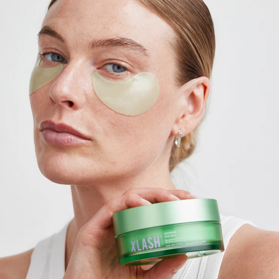 XLASH Calming Eye Gels  - hidrogela acu patči, 60 gab.