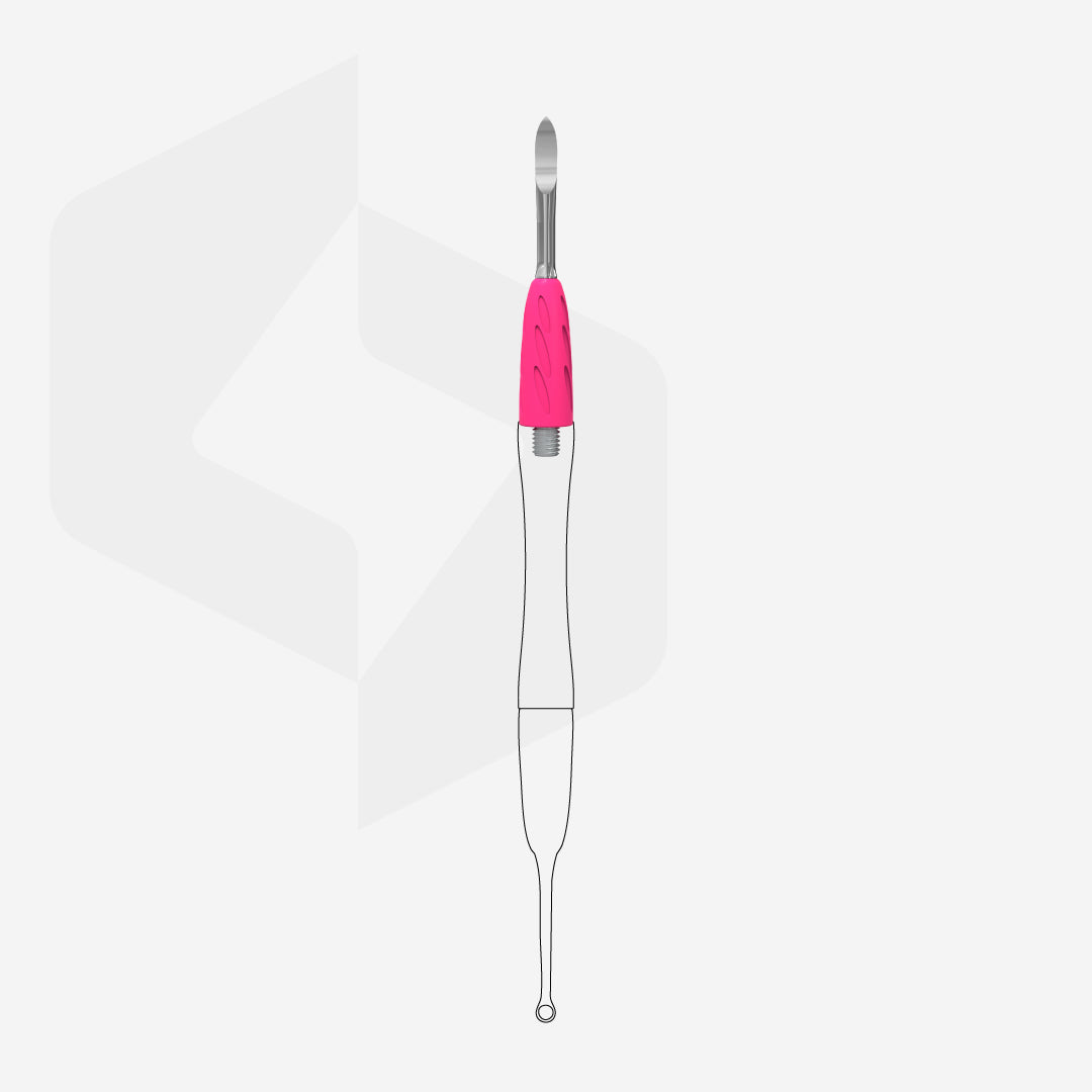 STALEKS Working part of the pusher Combo UNIQ 19 nail cleaner pusher [WPPQ-19]