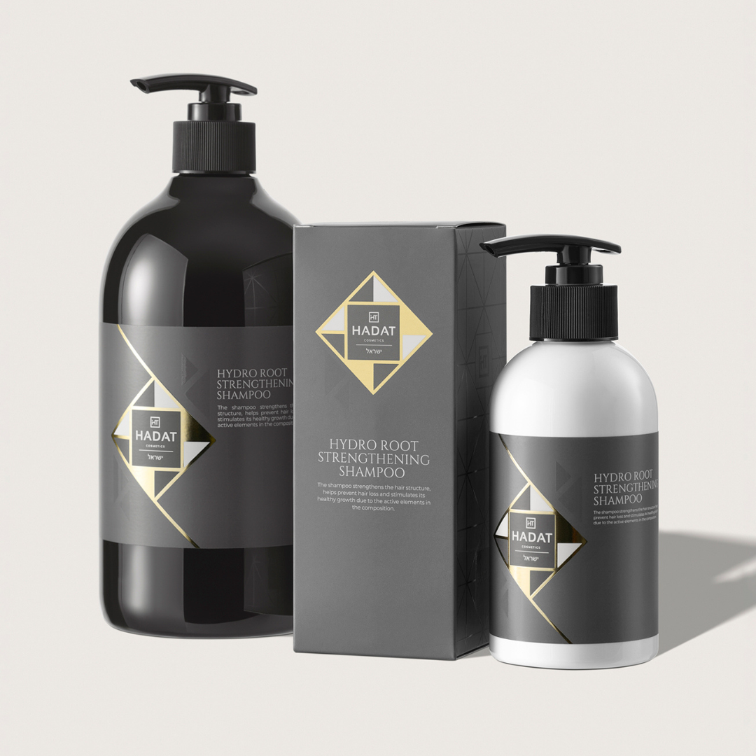 HADAT HYDRO ROOT STRENGTHENING SHAMPOO Šampūns matu augšanas veicināšanai, 250ml