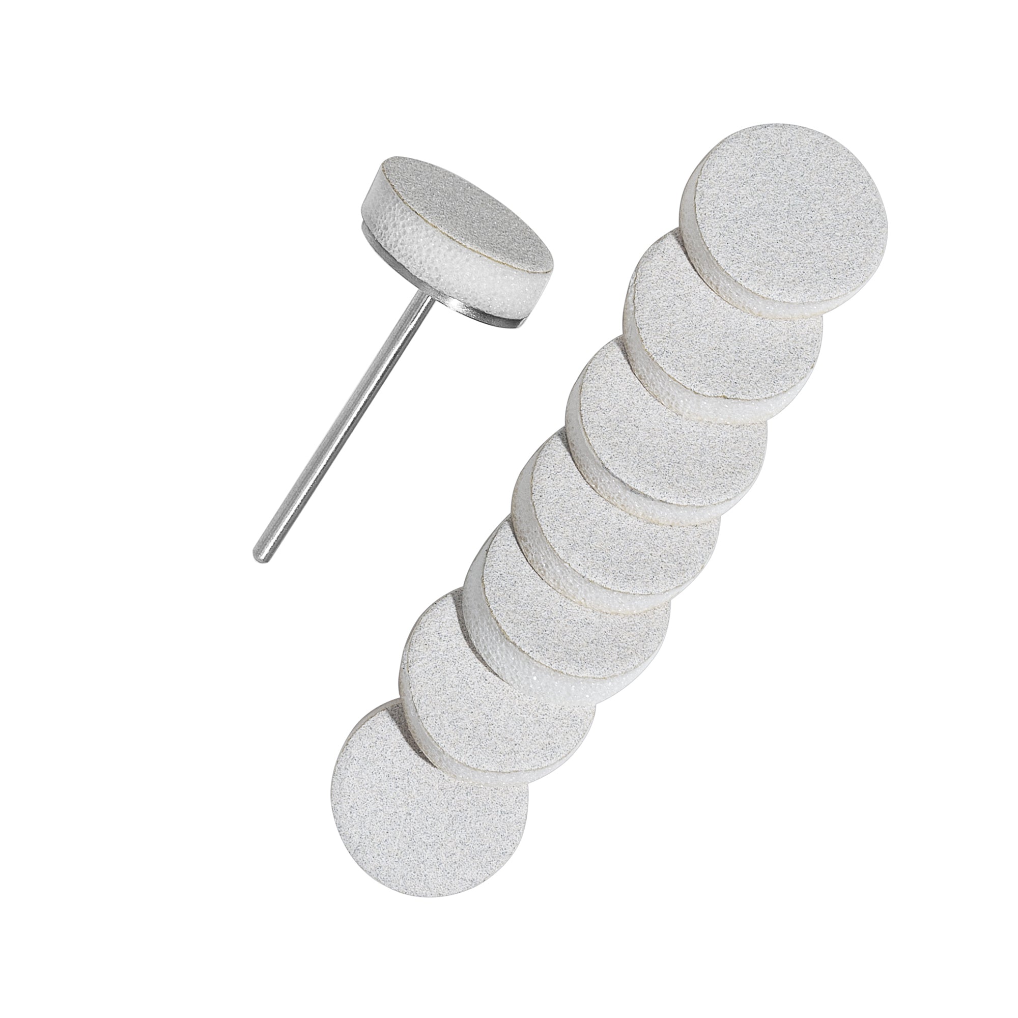 Wonderfile interchangeable buffs for pedicure disc 20mm, 320gr., 50 pcs. 