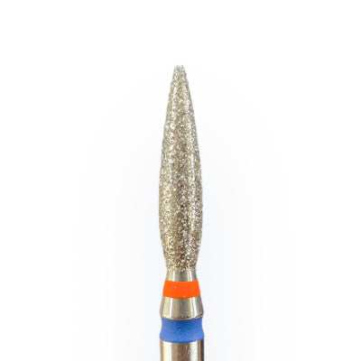 KMIZ Diamond Burr Twin (tall) Flame Red-Blue 023 [118559]