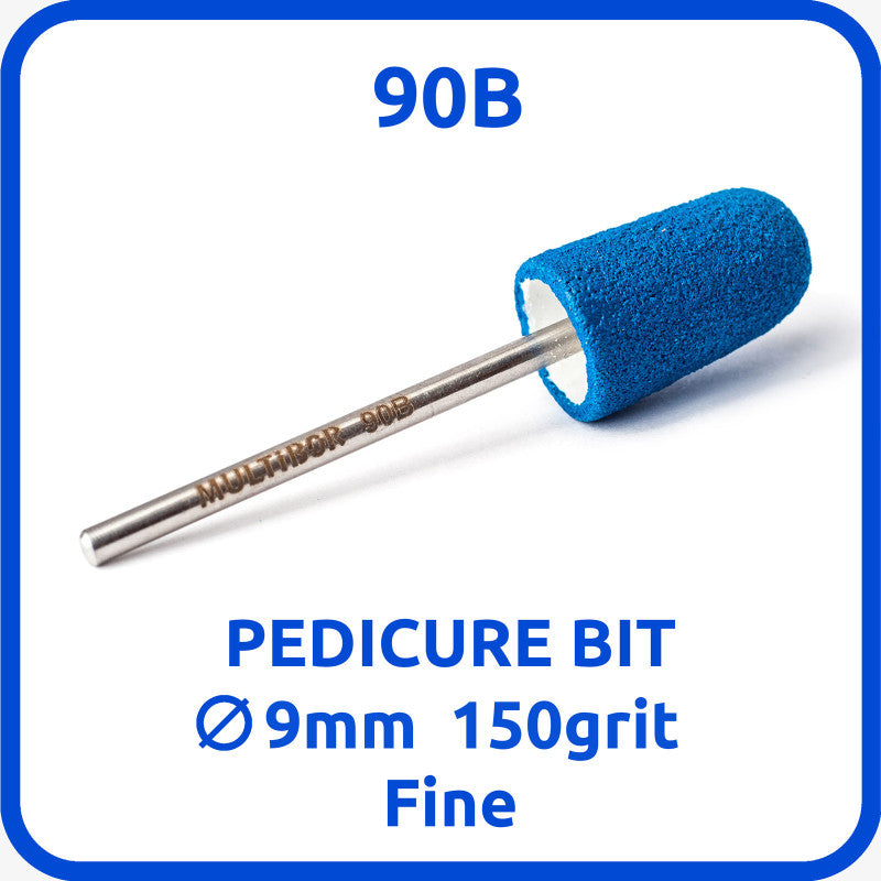 90B Multibor Pedicure Bit 9mm Fine