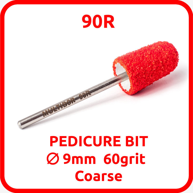 90R Multibor Pedicure Bit 9mm Coarse