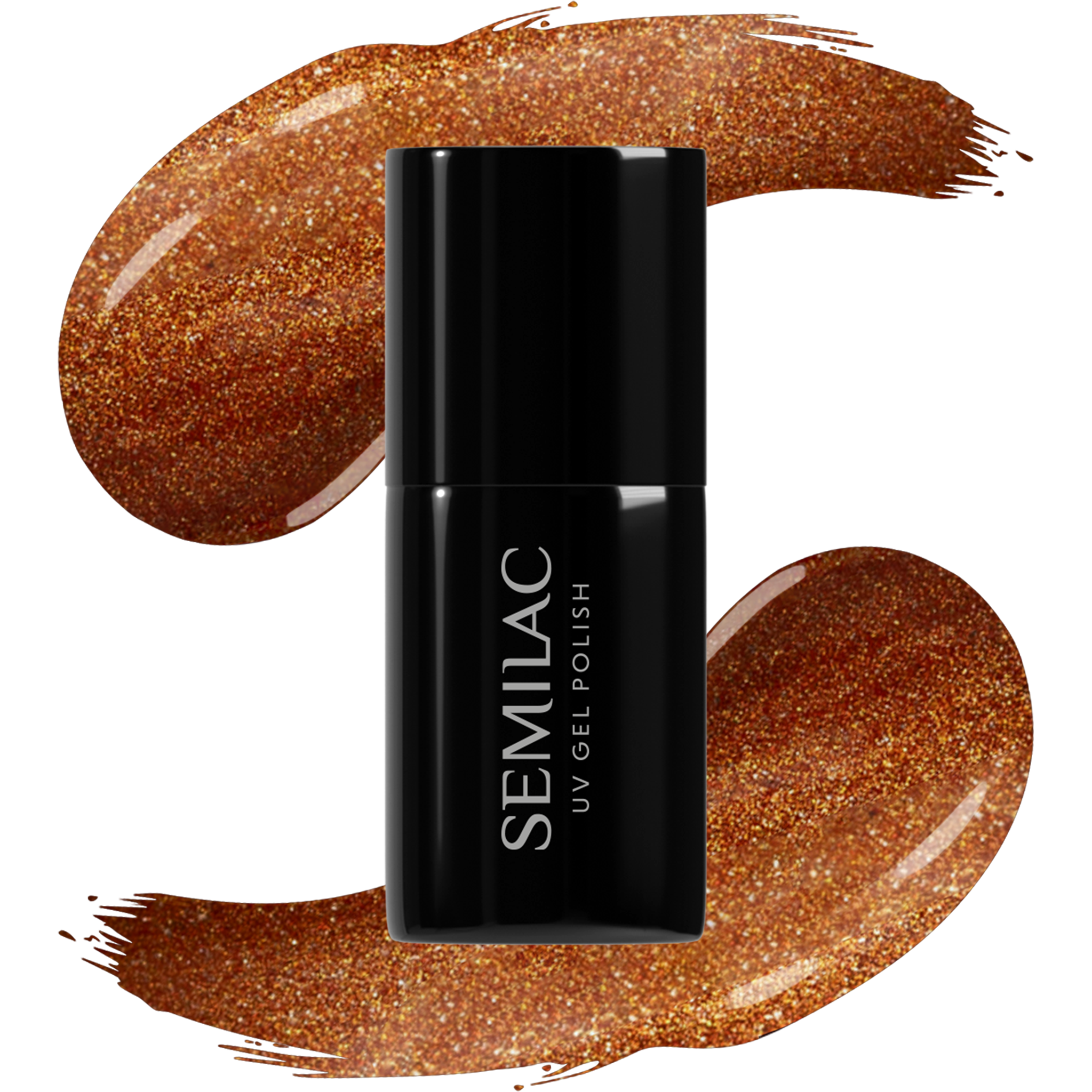 944 Semilac UV Gel Polish Glazed Cinnamon 7 ml