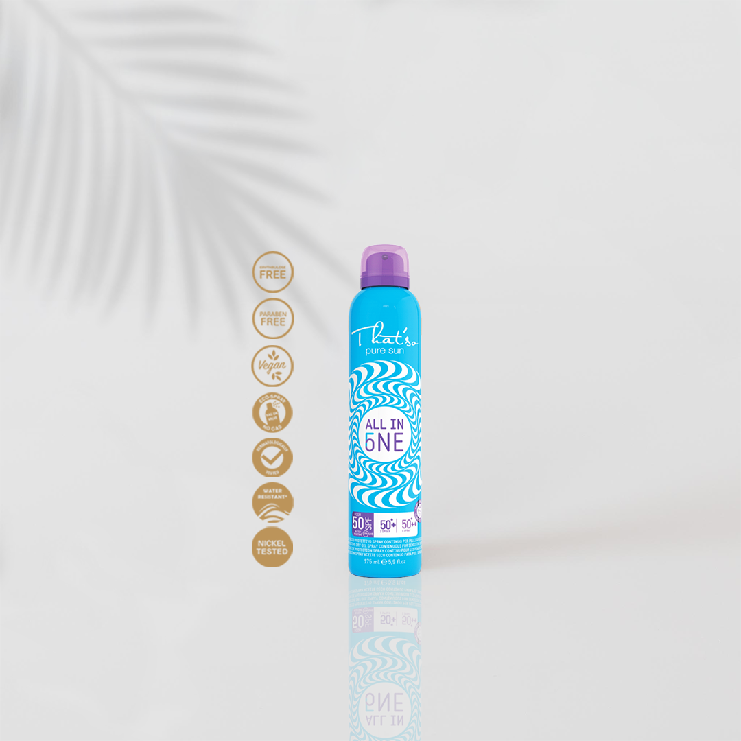 THAT'SO All-In-One SPF 50 Sunscreen Spray, 175ml