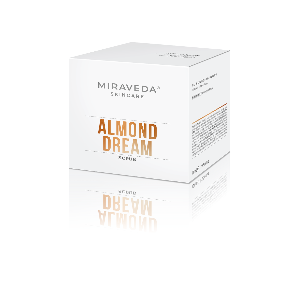 „ItalWax Miraveda“ kūno šveitiklis „Almond Dream“, 400 ml