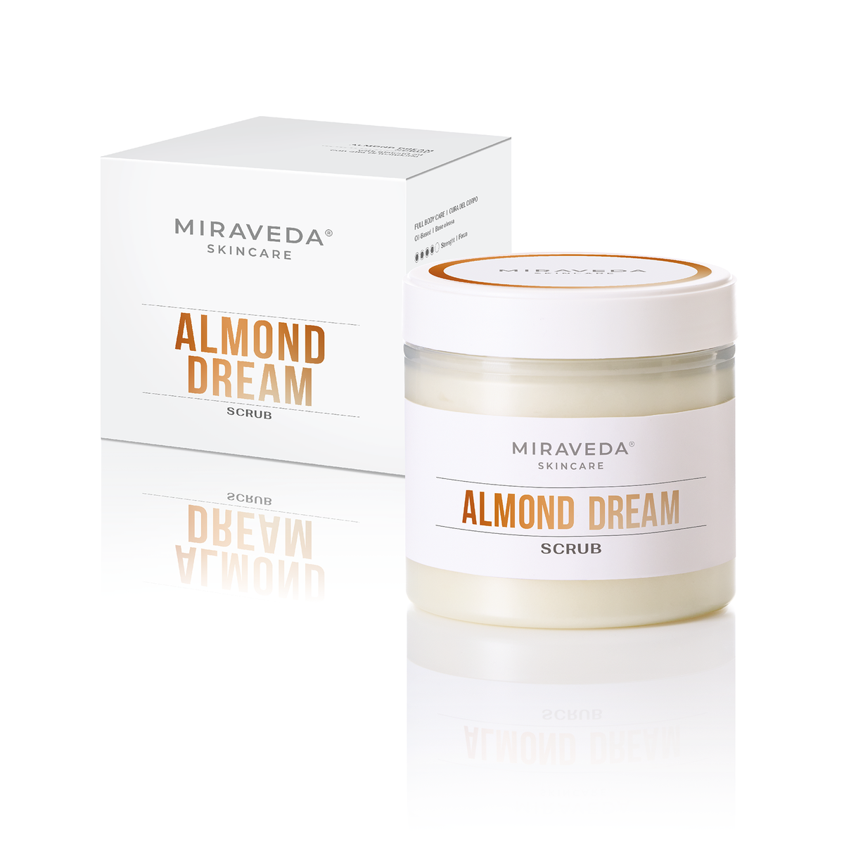 „ItalWax Miraveda“ kūno šveitiklis „Almond Dream“, 400 ml