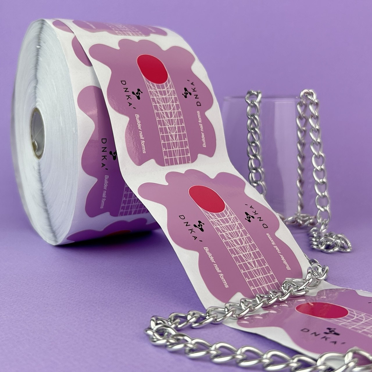 DNKa` Universal “Long” Nail Forms, 500pcs