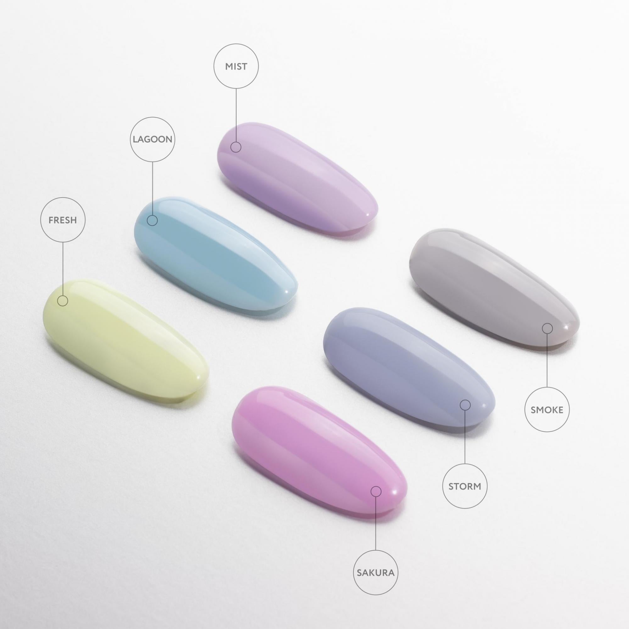 KODI Color Rubber Base Gel, Lagoon 7 ml
