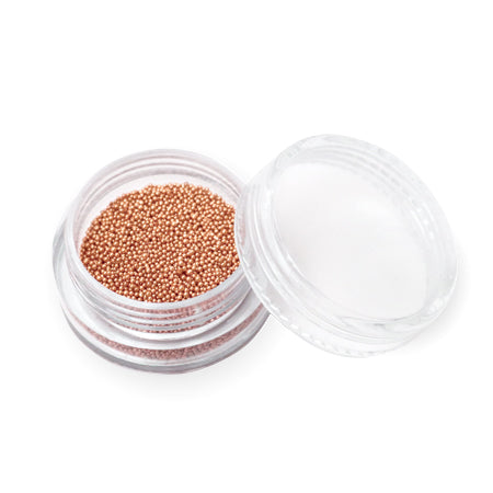 MOYRA Nagelverzierungsperlen 0,8 mm, 03 Roségold, 10 g