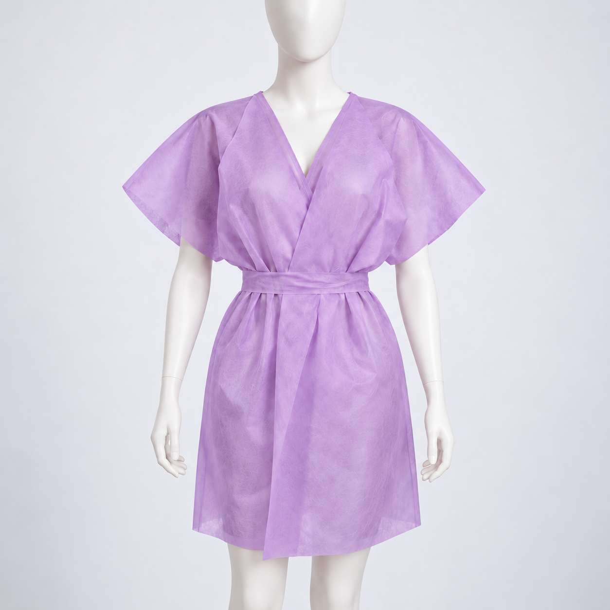 PW Nonwoven Kimono 5 pieces, violets