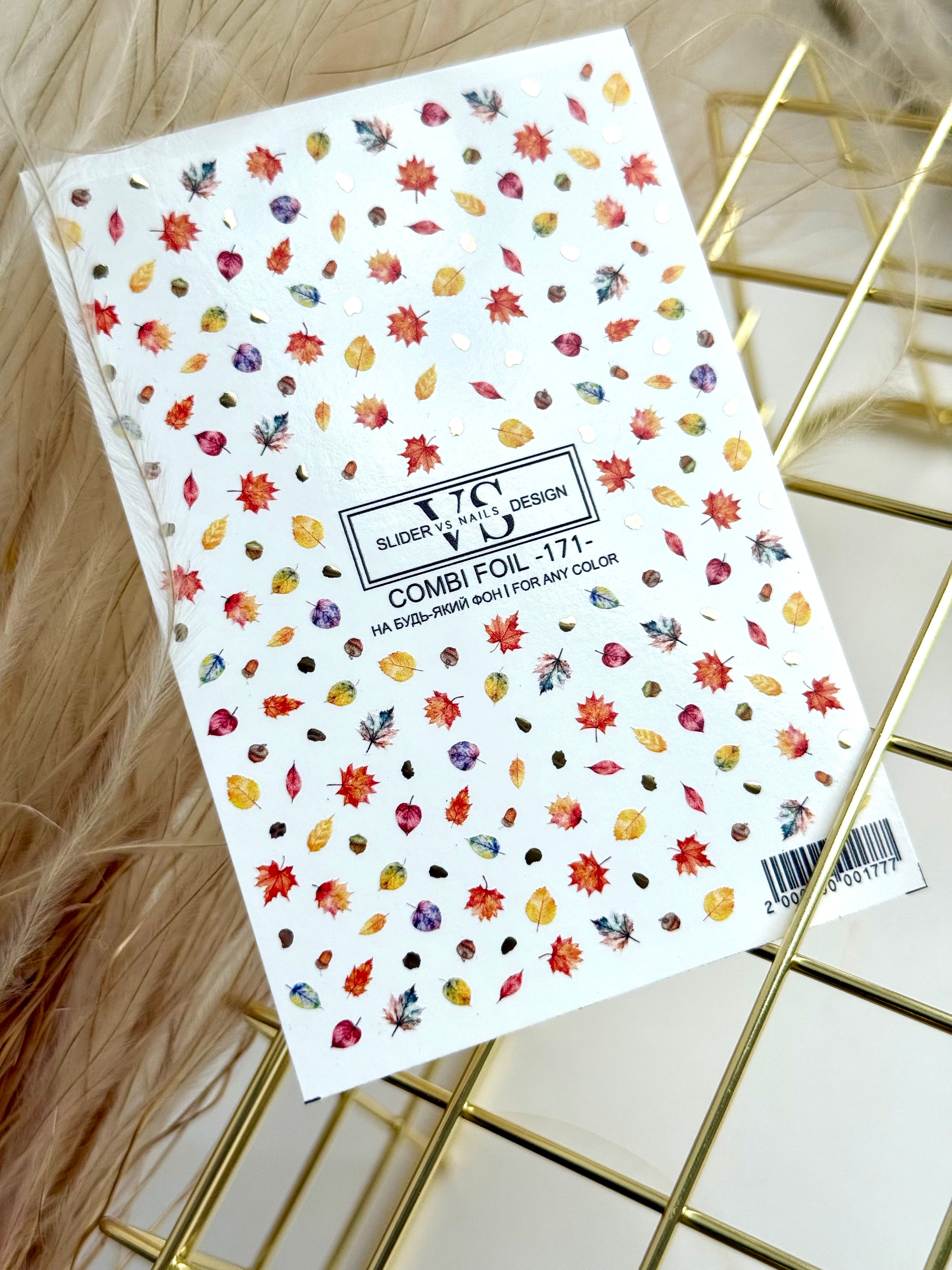 VS NAILS Sliders Combi Foil Nr.171