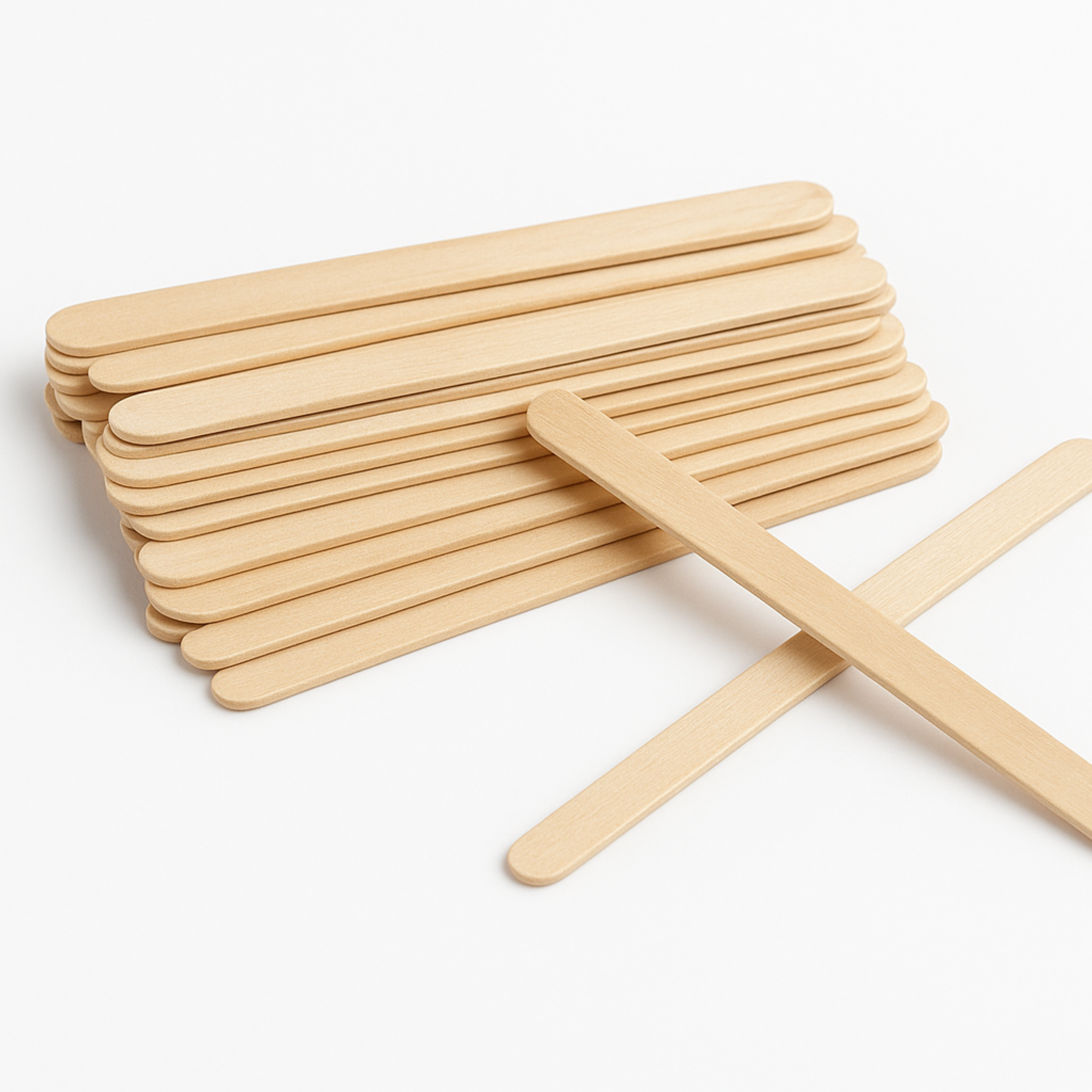 PW Wooden spatulas 100 pcs. MINI LONG 13cm x 1cm
