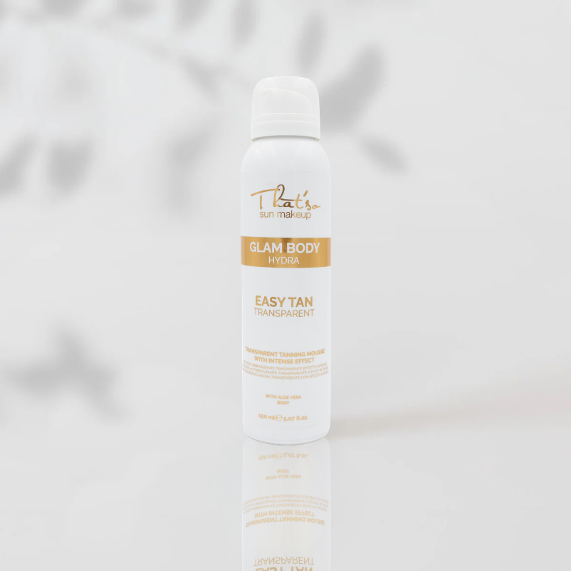 THAT'SO Glam body hydra Niisutavad läbipaistvad isepruunistavad vahud, 150 ml
