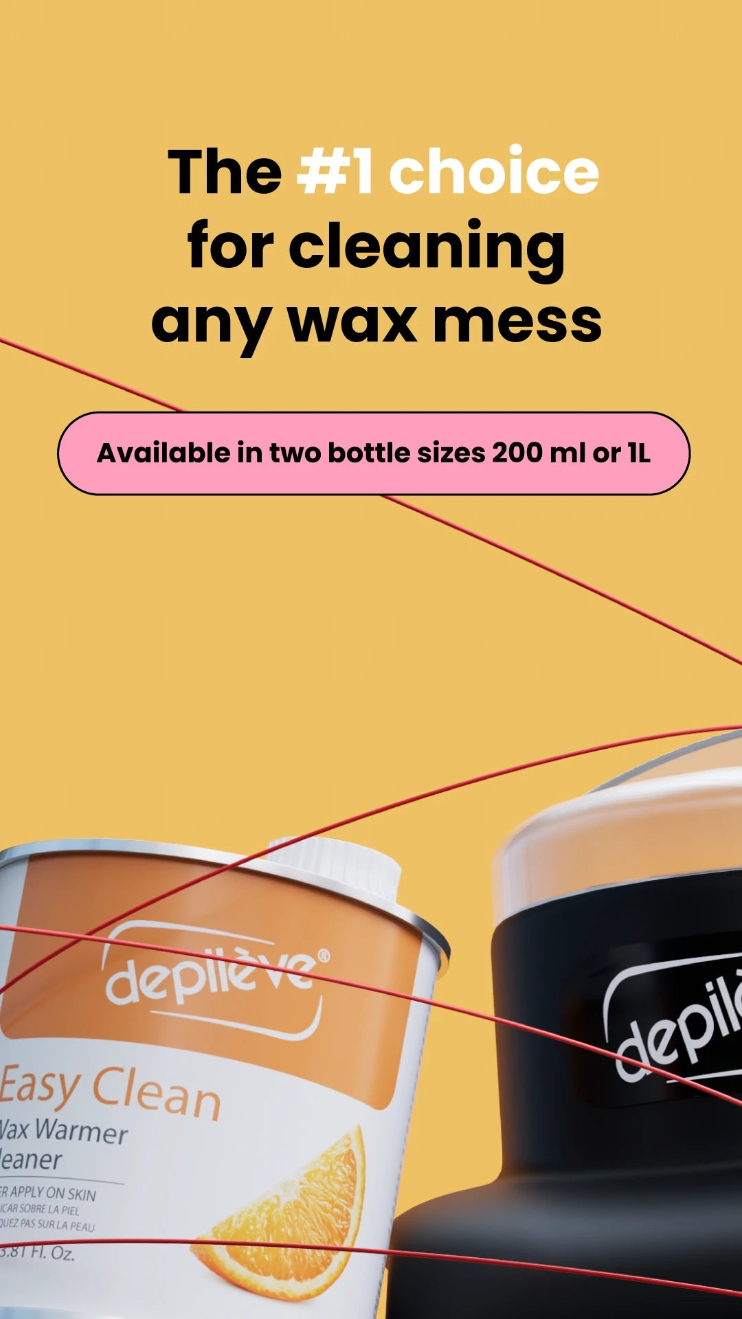 Depileve EASY CLEAN Средство для удаления воска и очистки 1000 мл