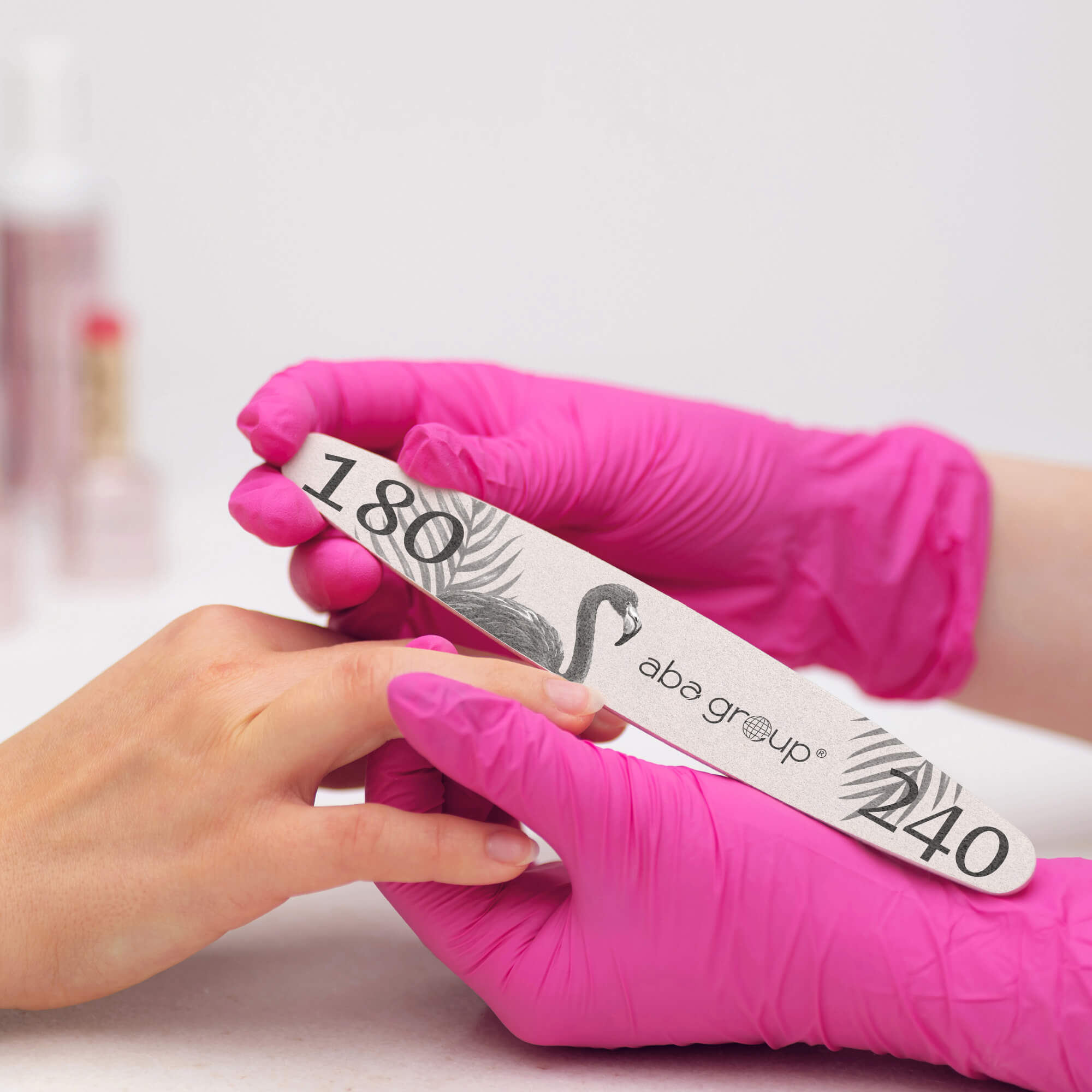 ABA Nail file Elipse 180/240 - 1pc.