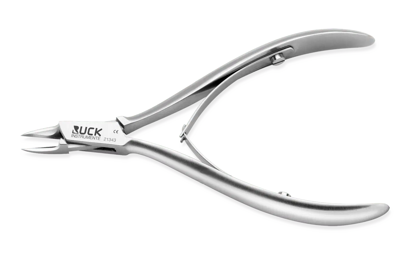 RUCK® INSTRUMENTE – Feine, spitze Nageleckzange, 10 cm (2134301)