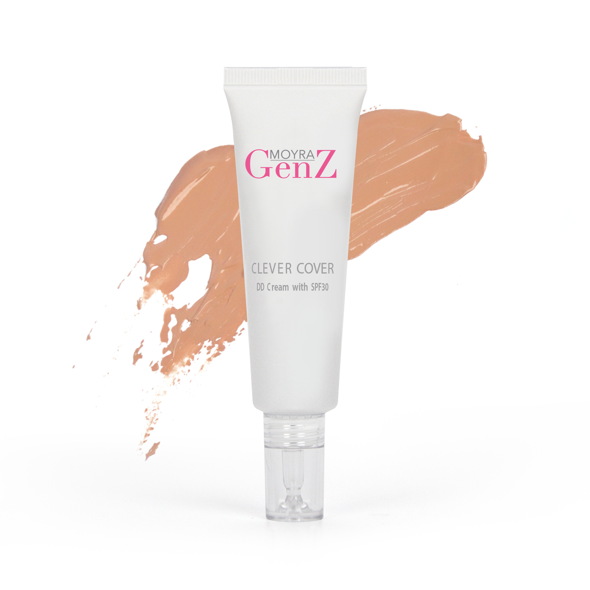 MOYRA GenZ Clever Cover Silk Touch 02 Foundation, 30 ml