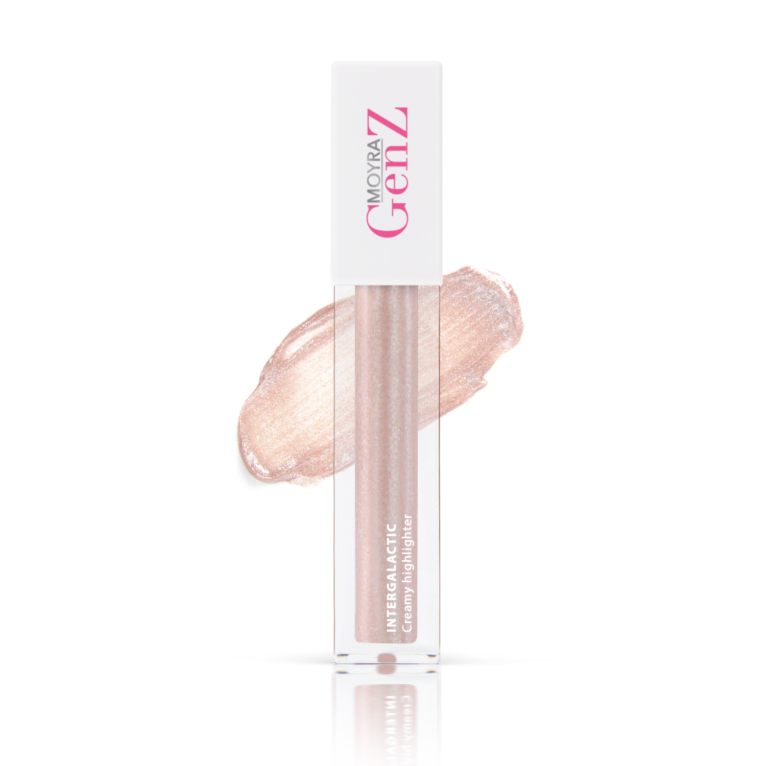 MOYRA GenZ Intergalactic creamy highlighter 04 Party light up, 4.5 ml