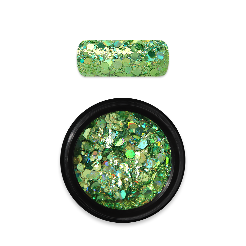 Holo_glitter_mix_08_Green