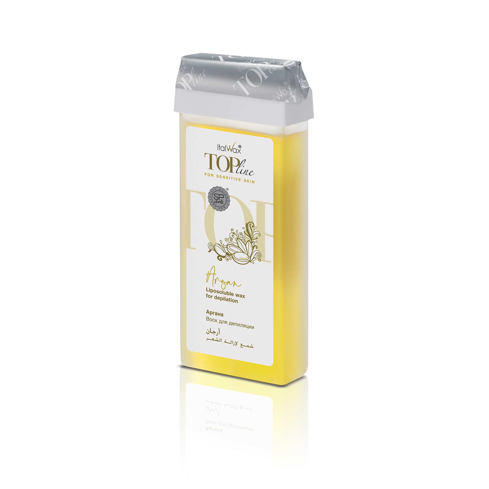 ItalWax Депиляционный воск в картридже TOPline - ARGAN 100 мл