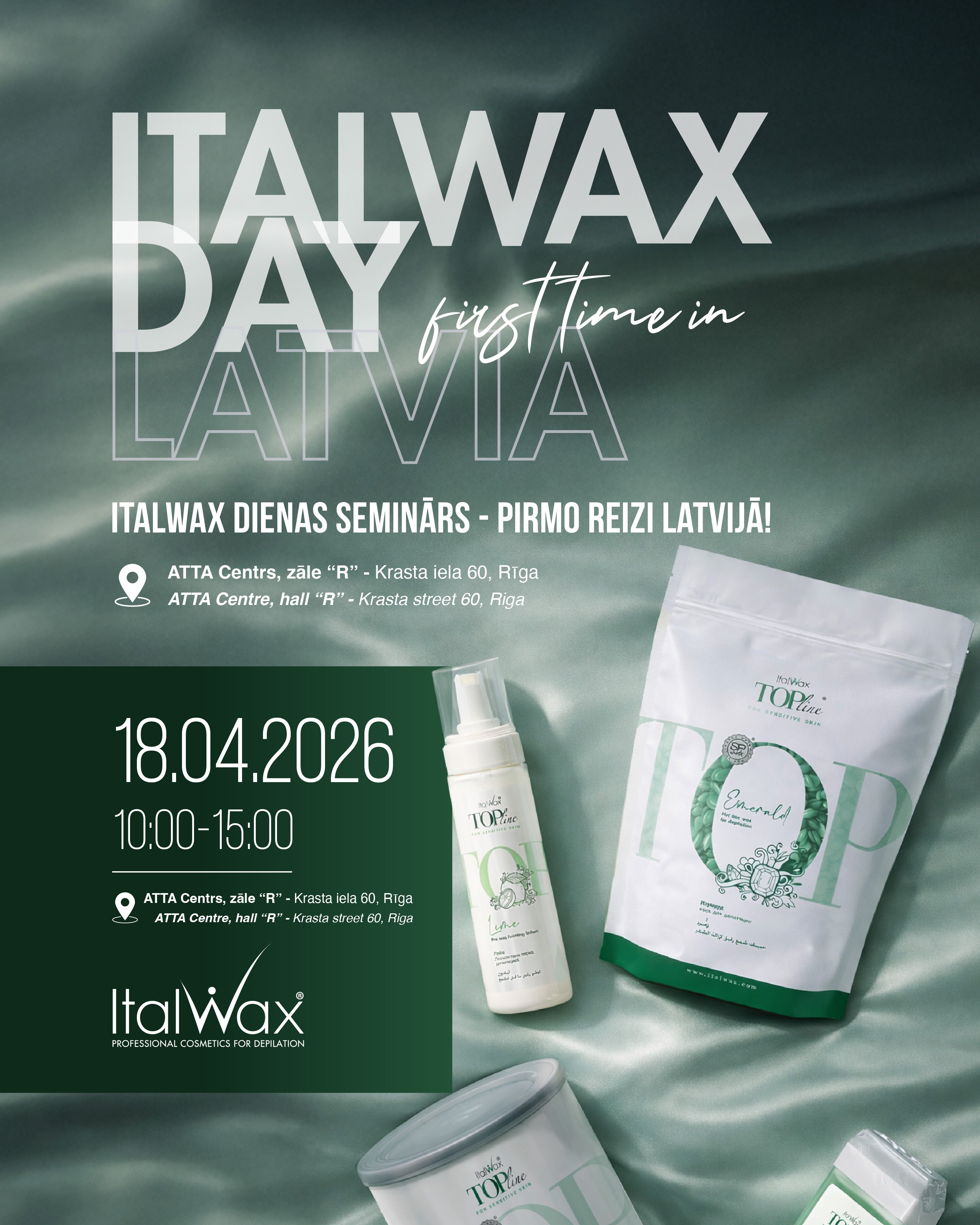 ItalWax PÄEVA ürituse pilet
