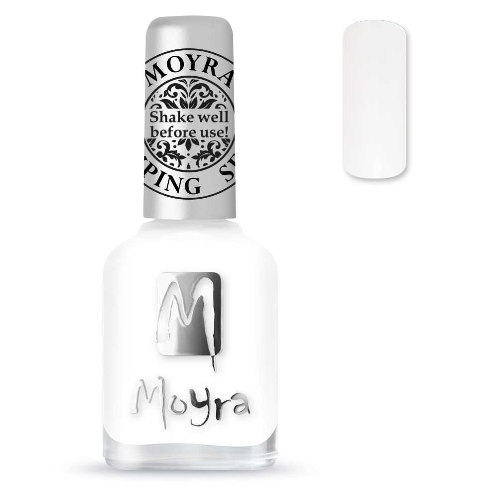 Moyra Stamping nail polish no. SP07 White