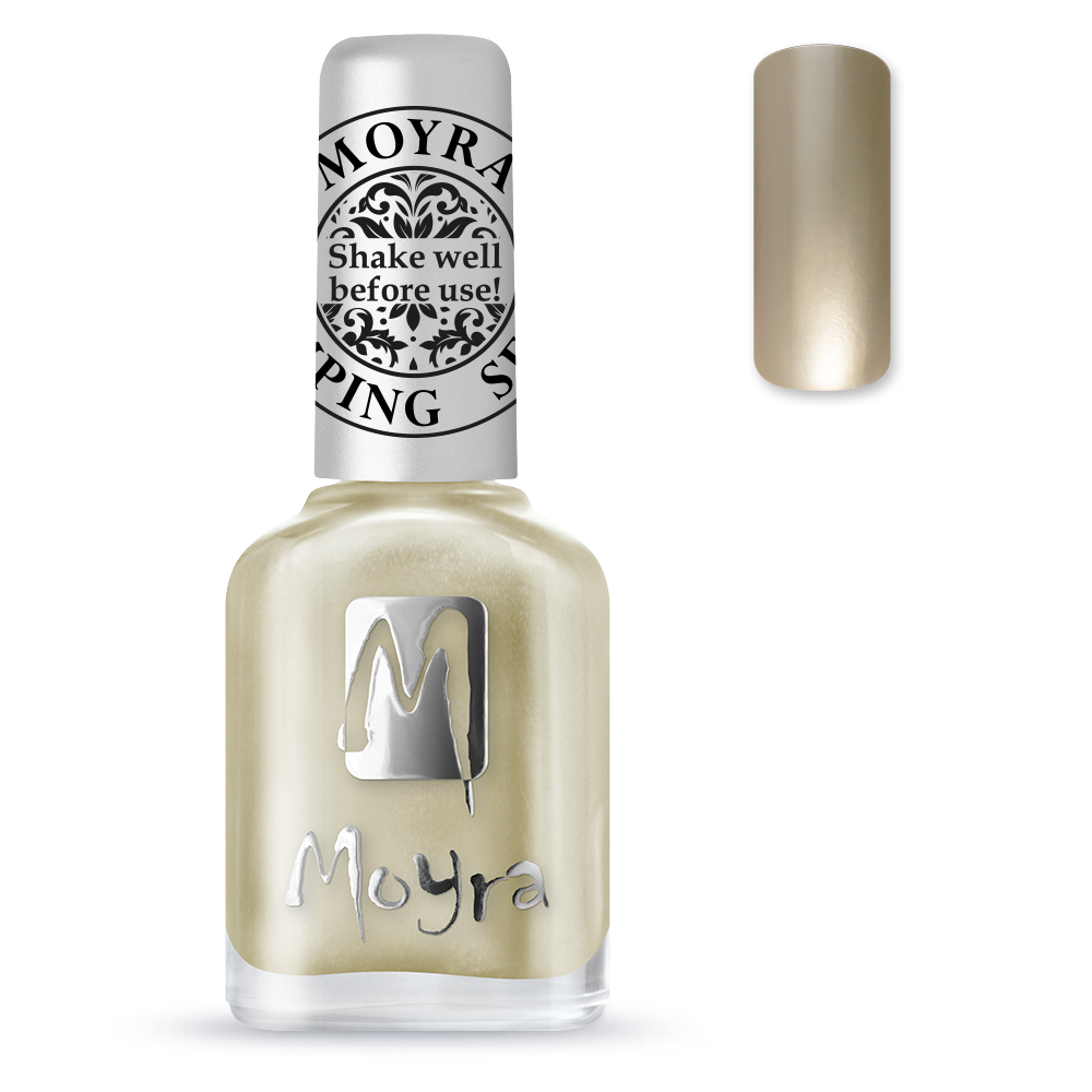 Moyra Stamping nail polish no. SP09 Gold