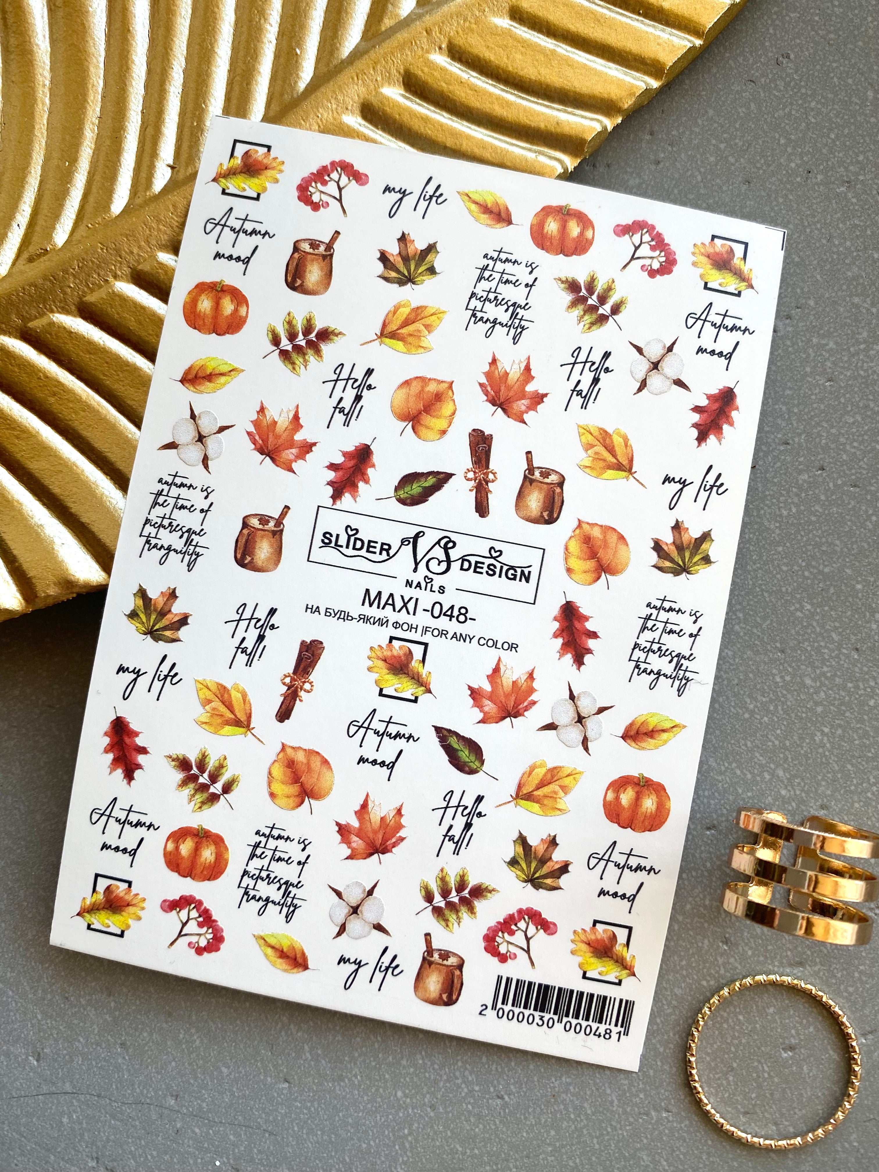 VS NAILS Sliders Maxi Nr.048