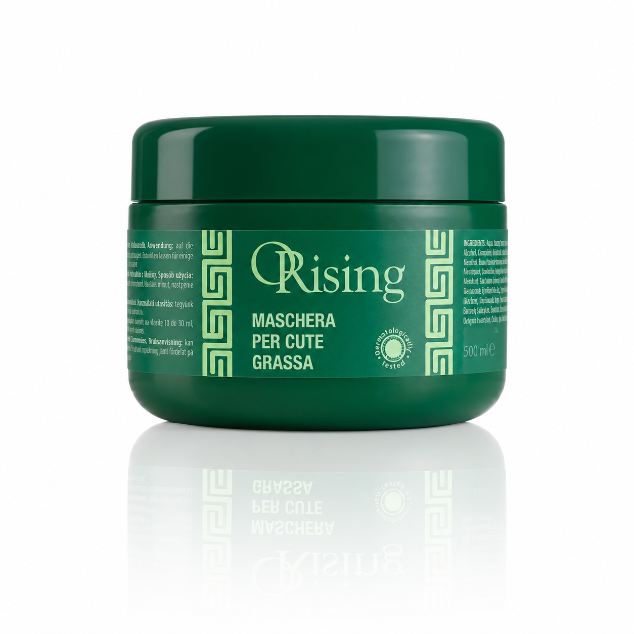 ORising GRASSO Hair Mask for Oily Hair, 500 ml