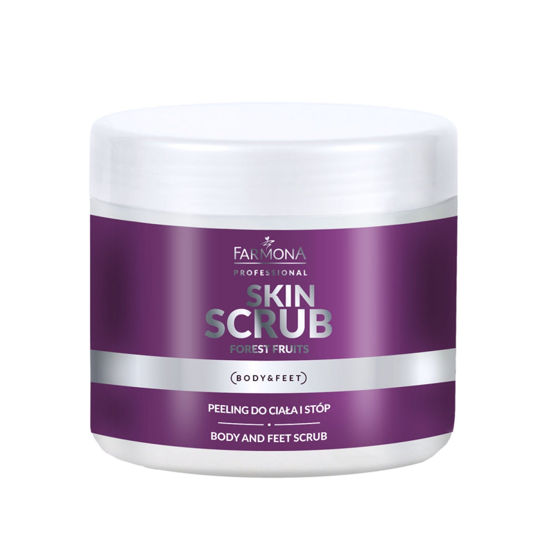 Farmona SKIN SCRUB FOREST FRUITS Скраб для тела и стоп с экстрактом лесной ягоды 500 гр.