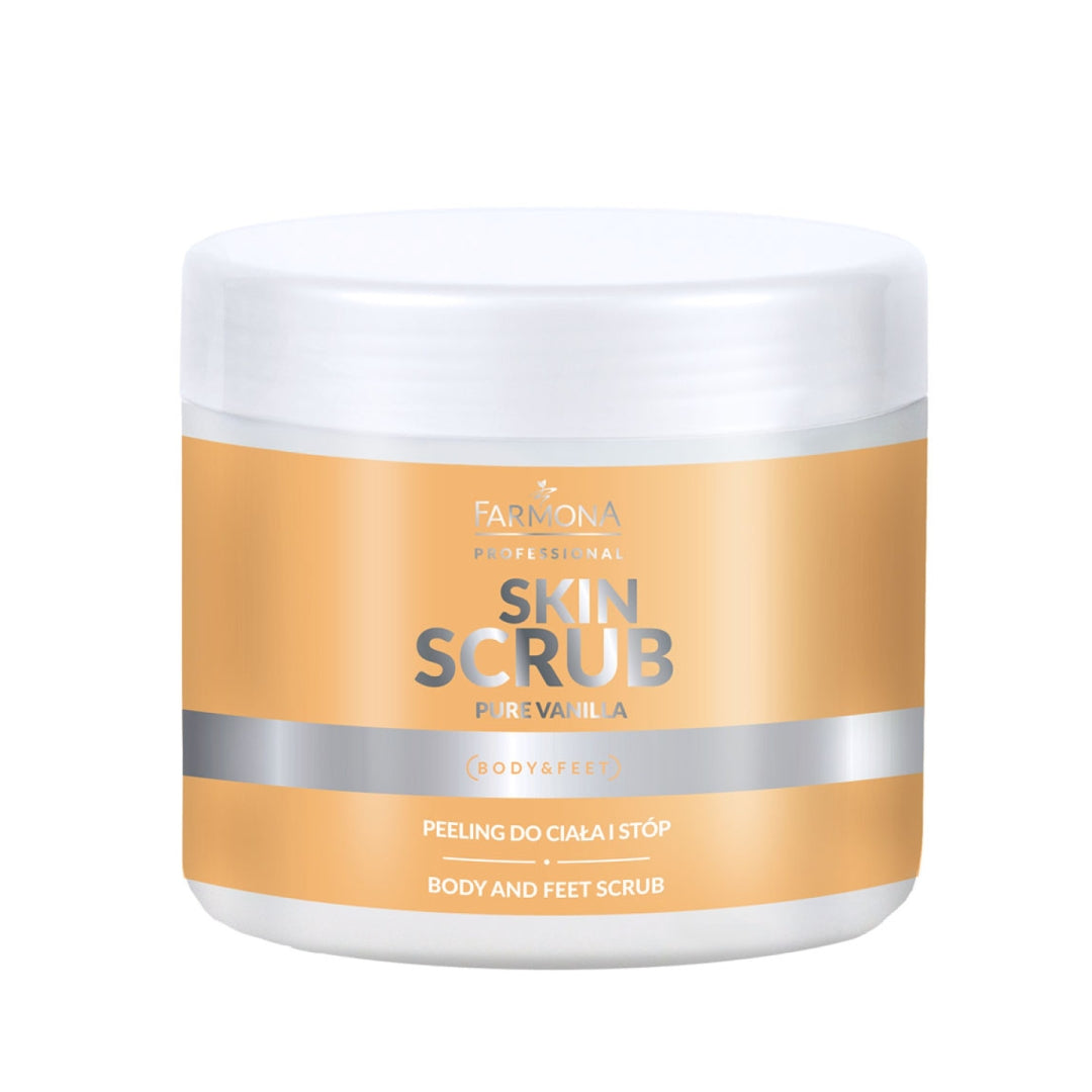 Farmona SKIN SCRUB PURE VANILLA Скраб для тела и стоп с экстрактом ванили 500 гр.