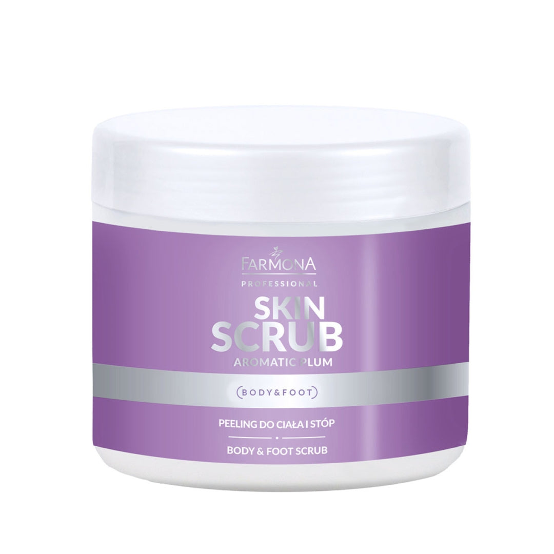 Farmona SKIN SCRUB AROMATIC PLUM Скраб для тела и стоп с экстрактом сливы 500 гр.