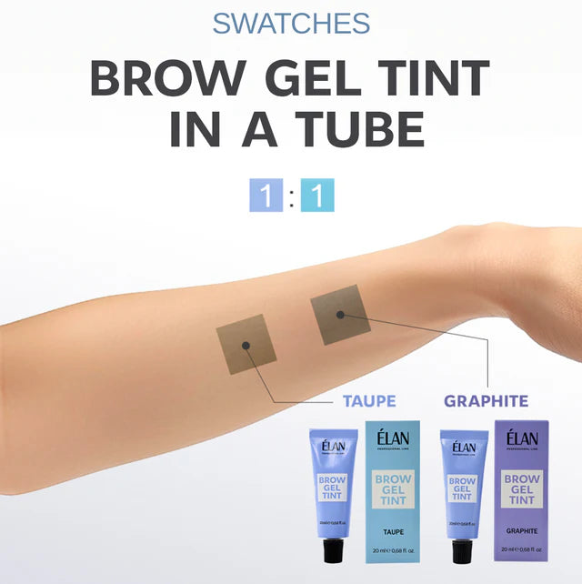 ELAN Tinted Eyebrow Gel Graphite, 20 ml