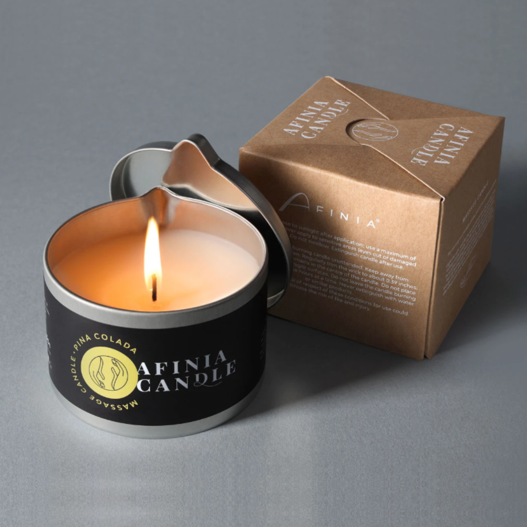 „Afinia“ aromatinė masažinė žvakė „Pina Colada“, 150 g
