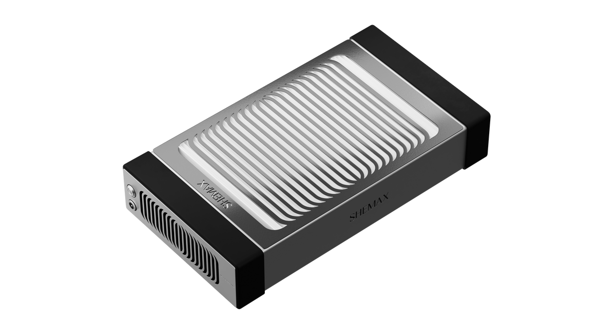 SheMax Style PRO Black Professional Manicure Dust Collector