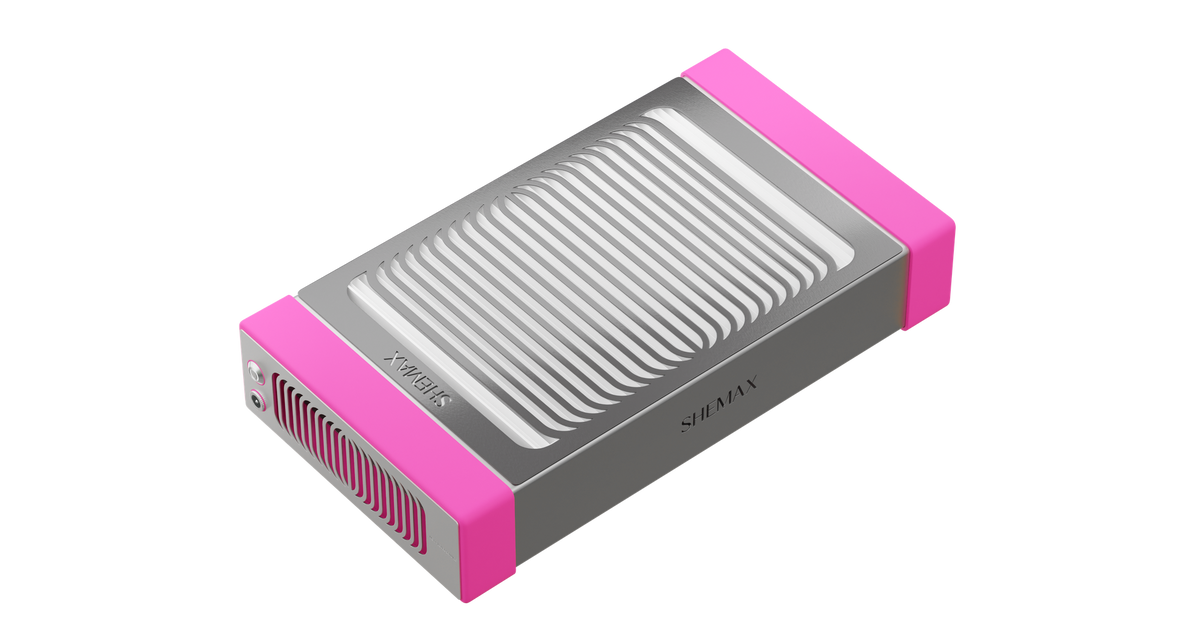 SheMax Style PRO Pink Professional Manicure Dust Collector