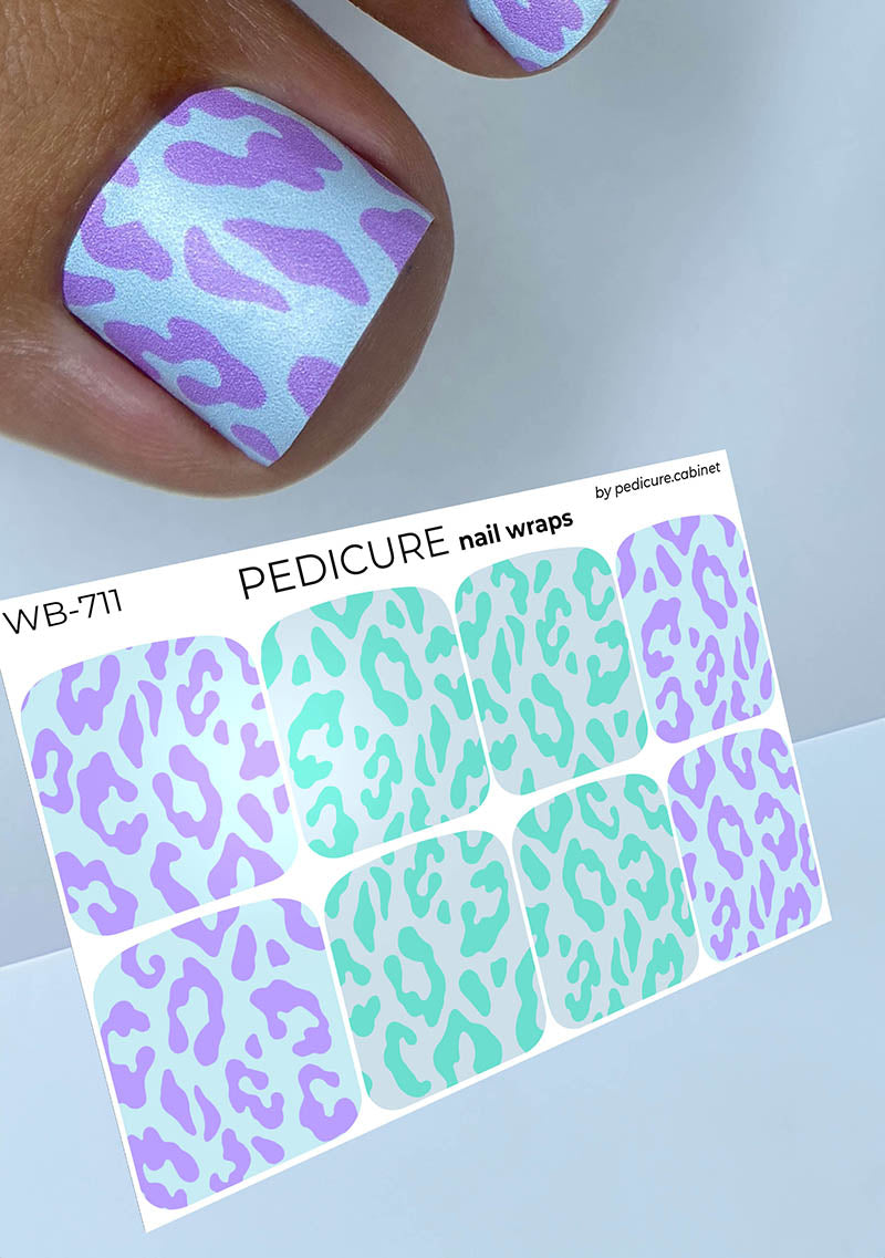 Pedicure cabinet pedicure nail wraps [WB-711] Large