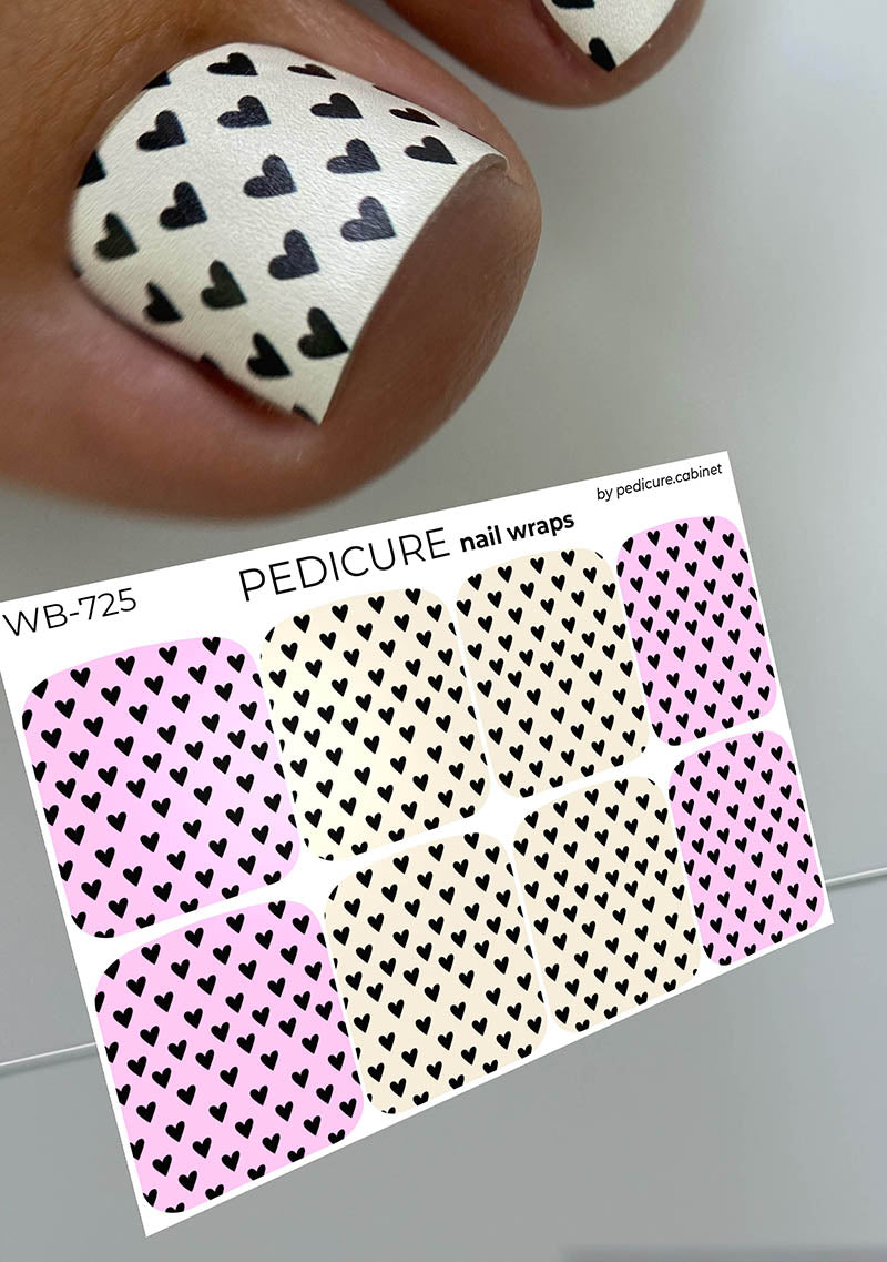 Pedicure cabinet pedicure nail wraps [WB-725] Large