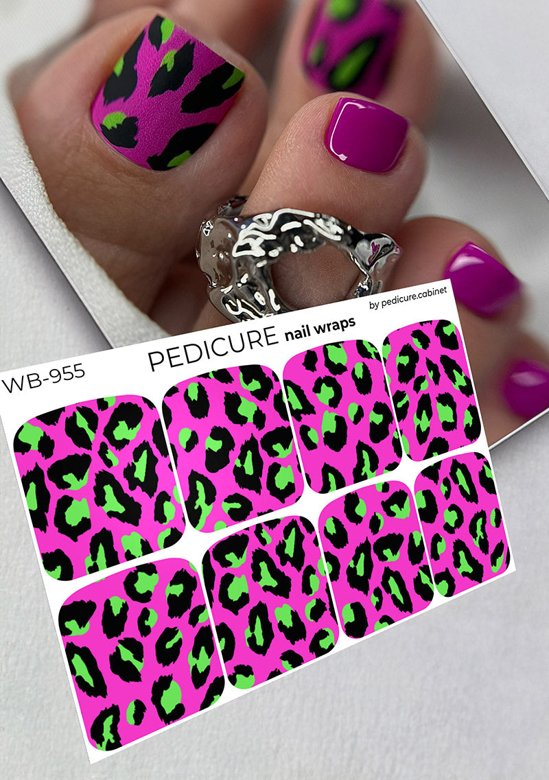 Pedicure cabinet pedicure nail wraps [WB-955] Large