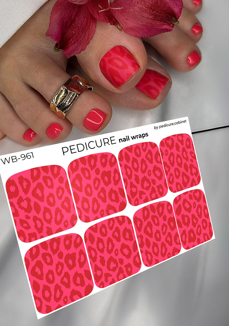 Pedicure cabinet pedicure nail wraps [WB-961] Large