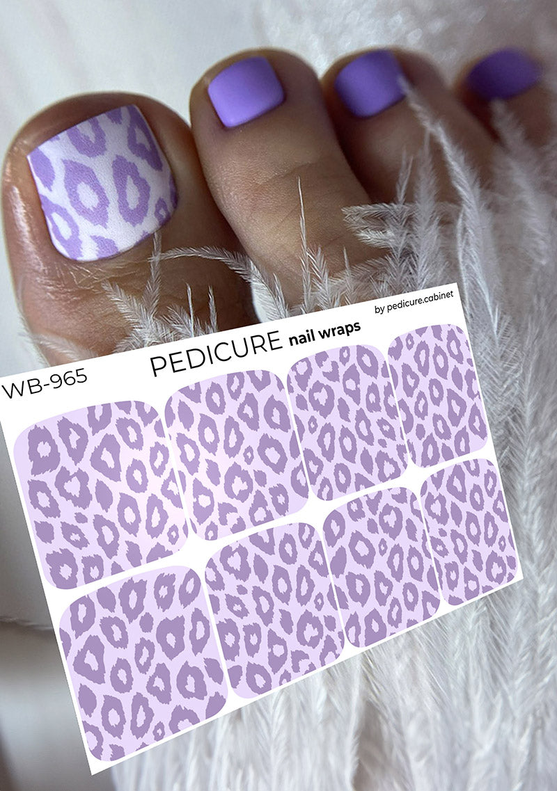 Pedicure cabinet pedicure nail wraps [WB-965] Large