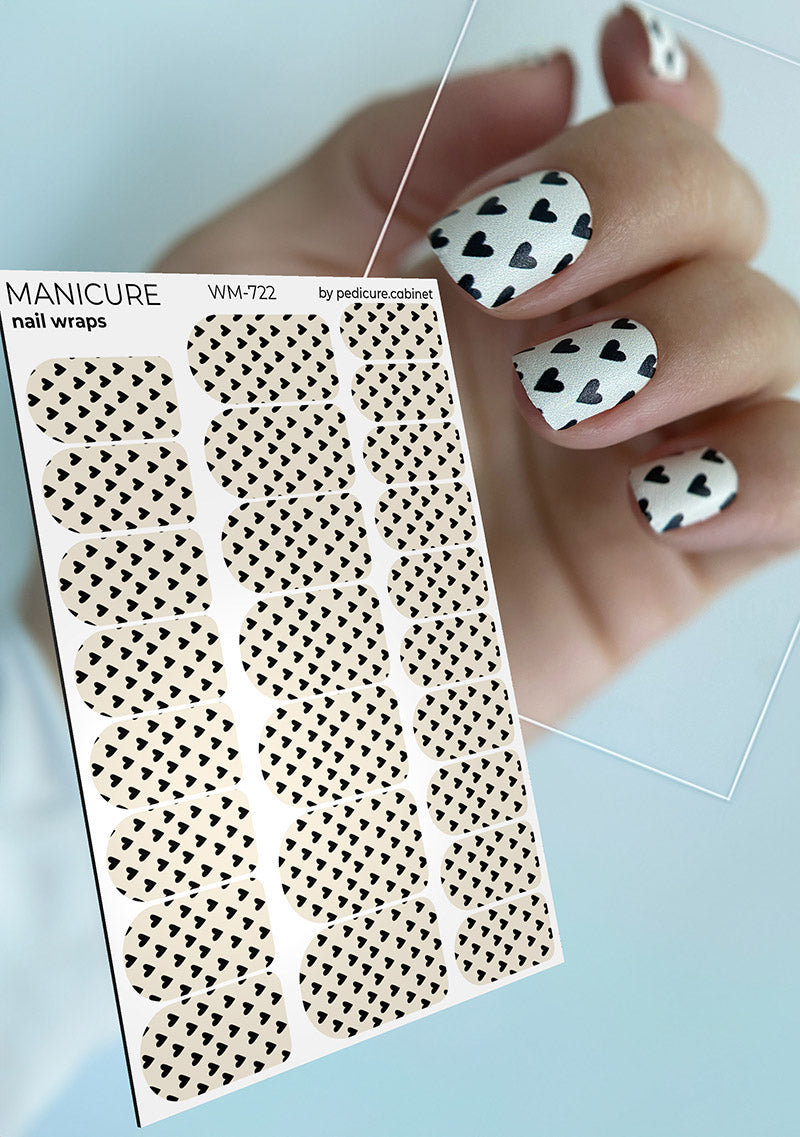 Pedicure cabinet manicure nail wraps [WM-722]