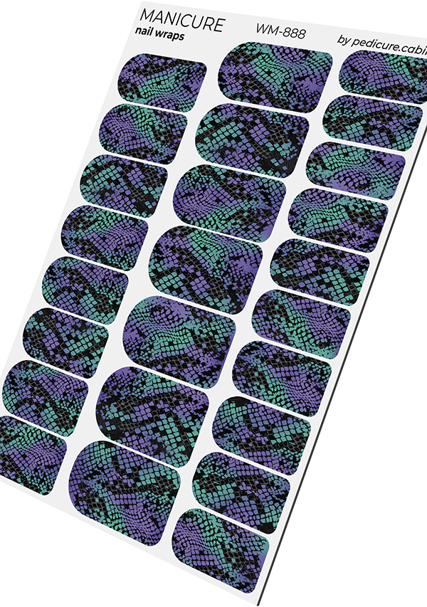 Pedicure cabinet manicure nail wraps [WM-888]