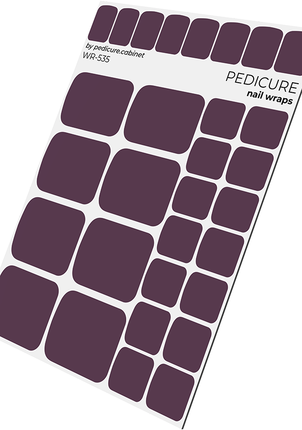 Pedicure cabinet pedicure nail wraps [WR-535]