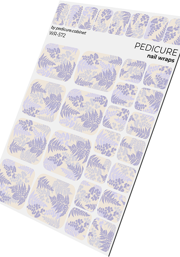 Pedicure cabinet pedicure nail wraps [WR-572]