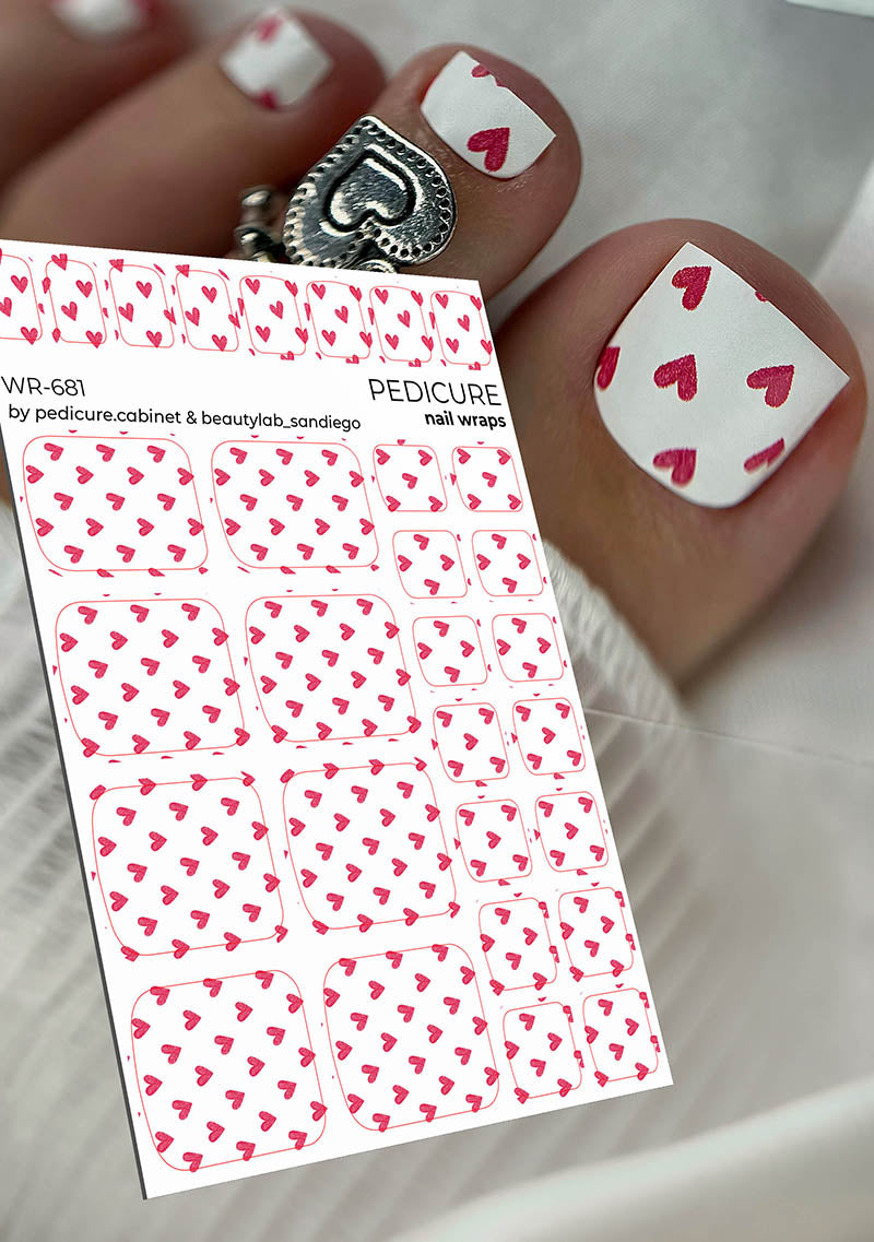 Pedicure cabinet pedicure nail wraps [WR-681]