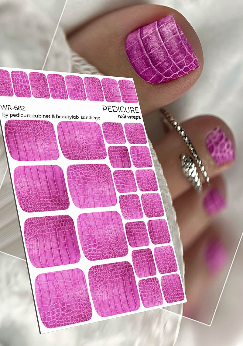 Pedicure cabinet pedicure nail wraps [WR-682]