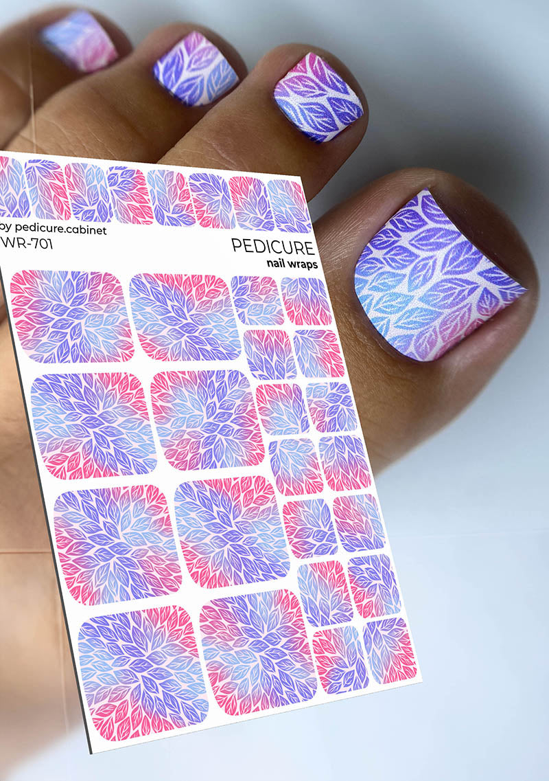 Pedicure cabinet pedicure nail wraps [WR-701] 